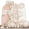 PartyWoo Balloons 142 pcs Balloons Different Sizes Pack of 18 12 10 5 Balloon arch Balloon Garland for Birthday Baby Shower Party Decorations